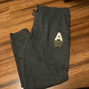 Mens Size XL Aeropostale Grey Joggers
